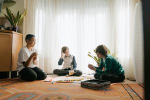 Youth and groups gathering for therapy