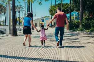 Foster family with a new child