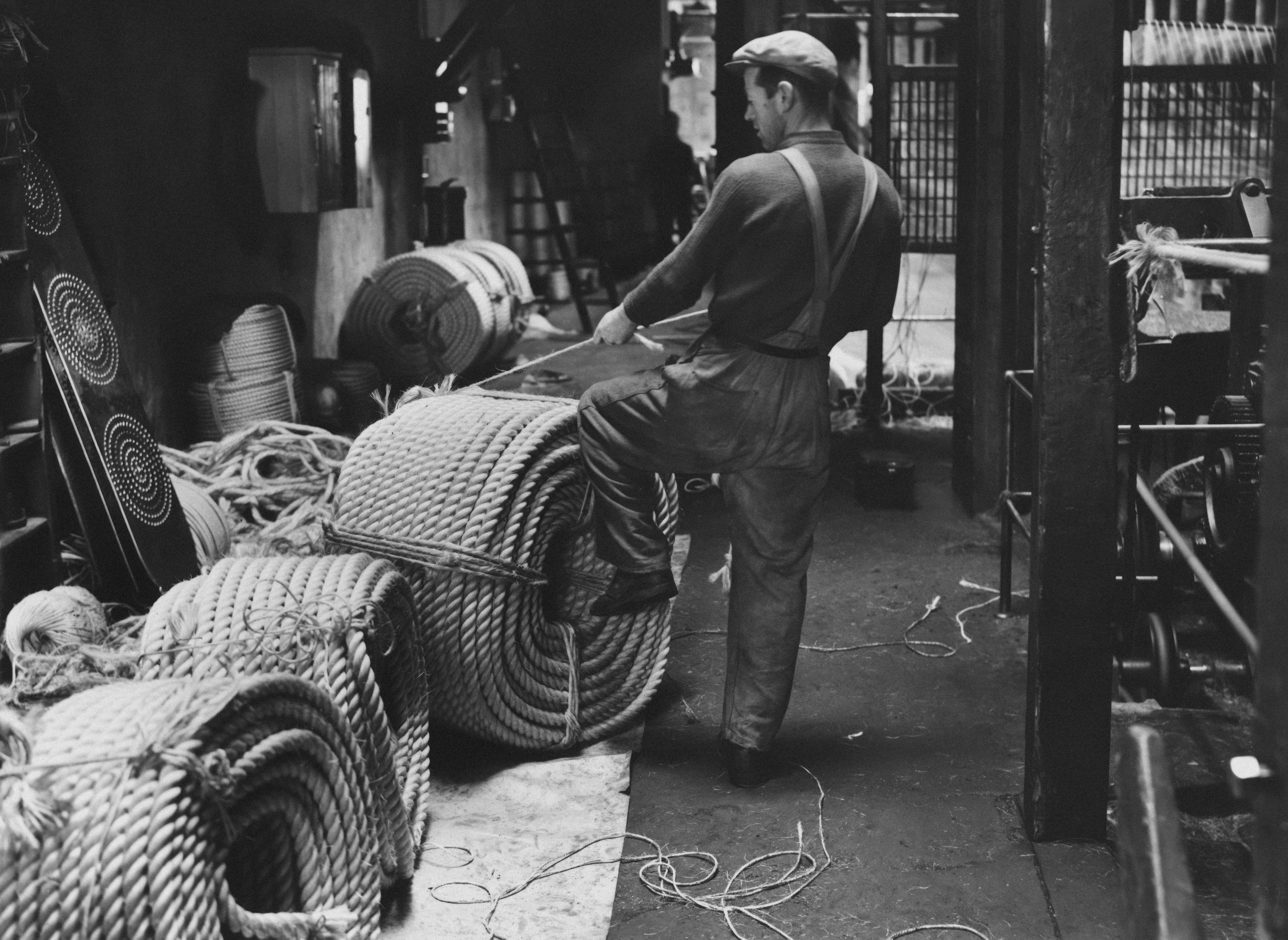 Vintage worker